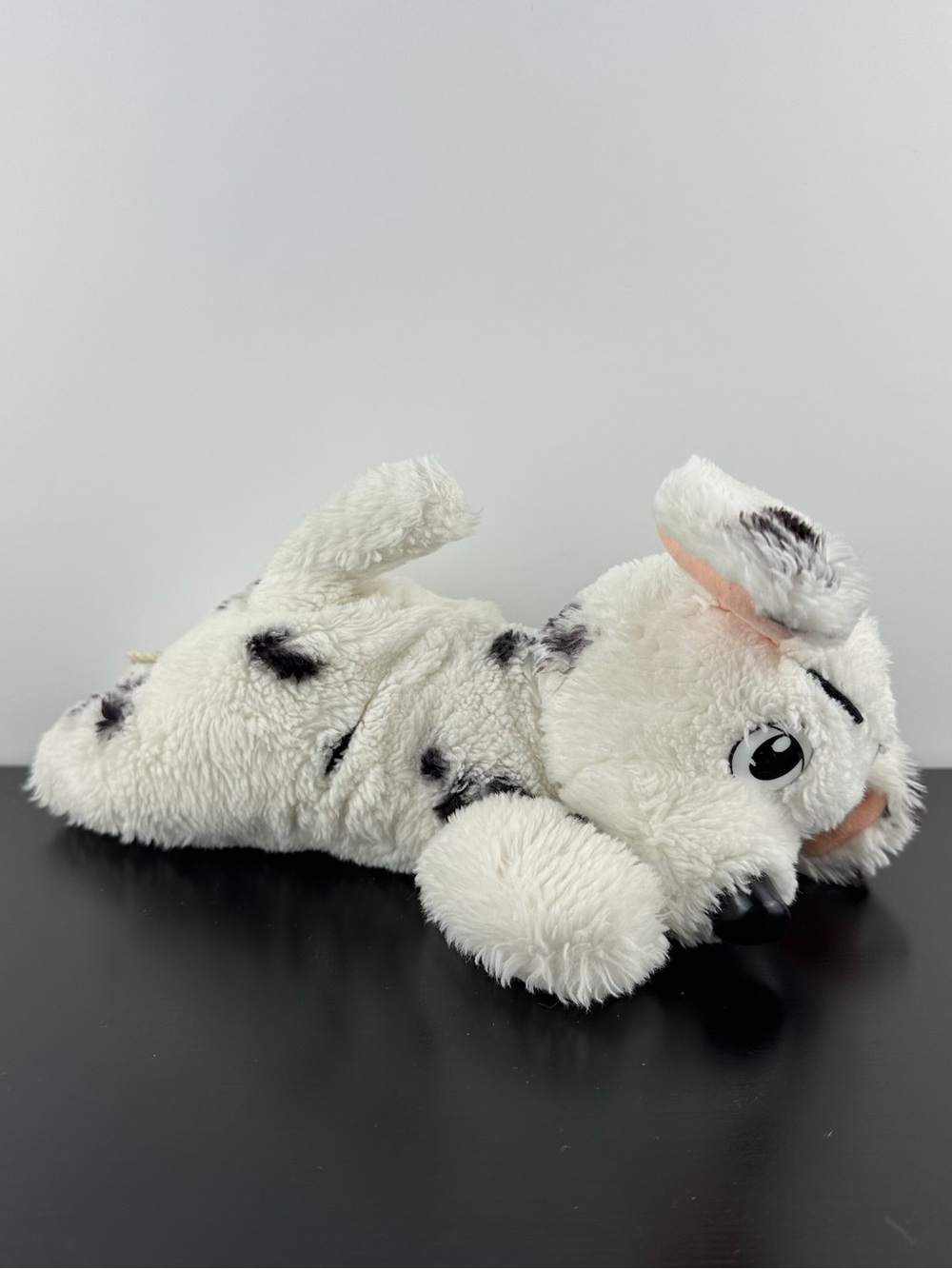 Disney Mattel Rare 1991 101 Dalmatians Puppy Dog 9” White Black Plush Dalmatian